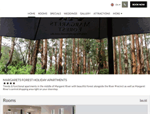 Tablet Screenshot of margaretsforest.com.au